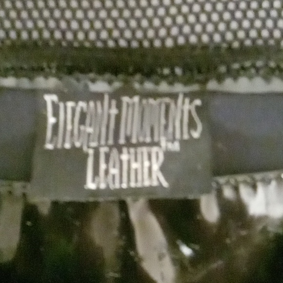 Elegant Moments Leather Mini Dress - Picture 3 of 9